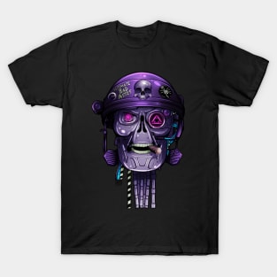 Retro Robo Skull T-Shirt